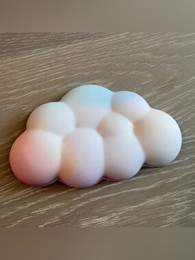 Cloud-Shaped Ombre rainbow wrist Cushion mouse wrist rest